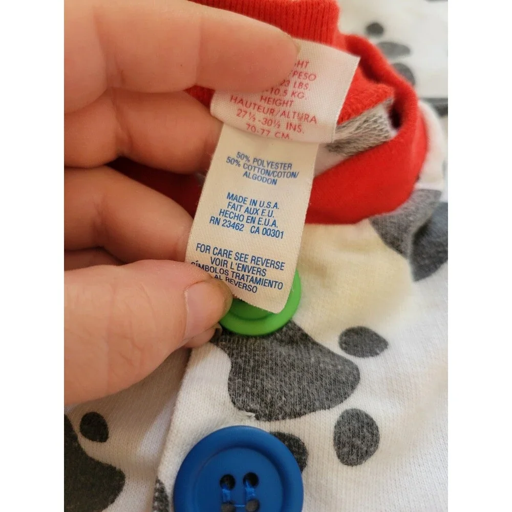 Vintage Buster Brown Cow print Baby Onesie Size 12M